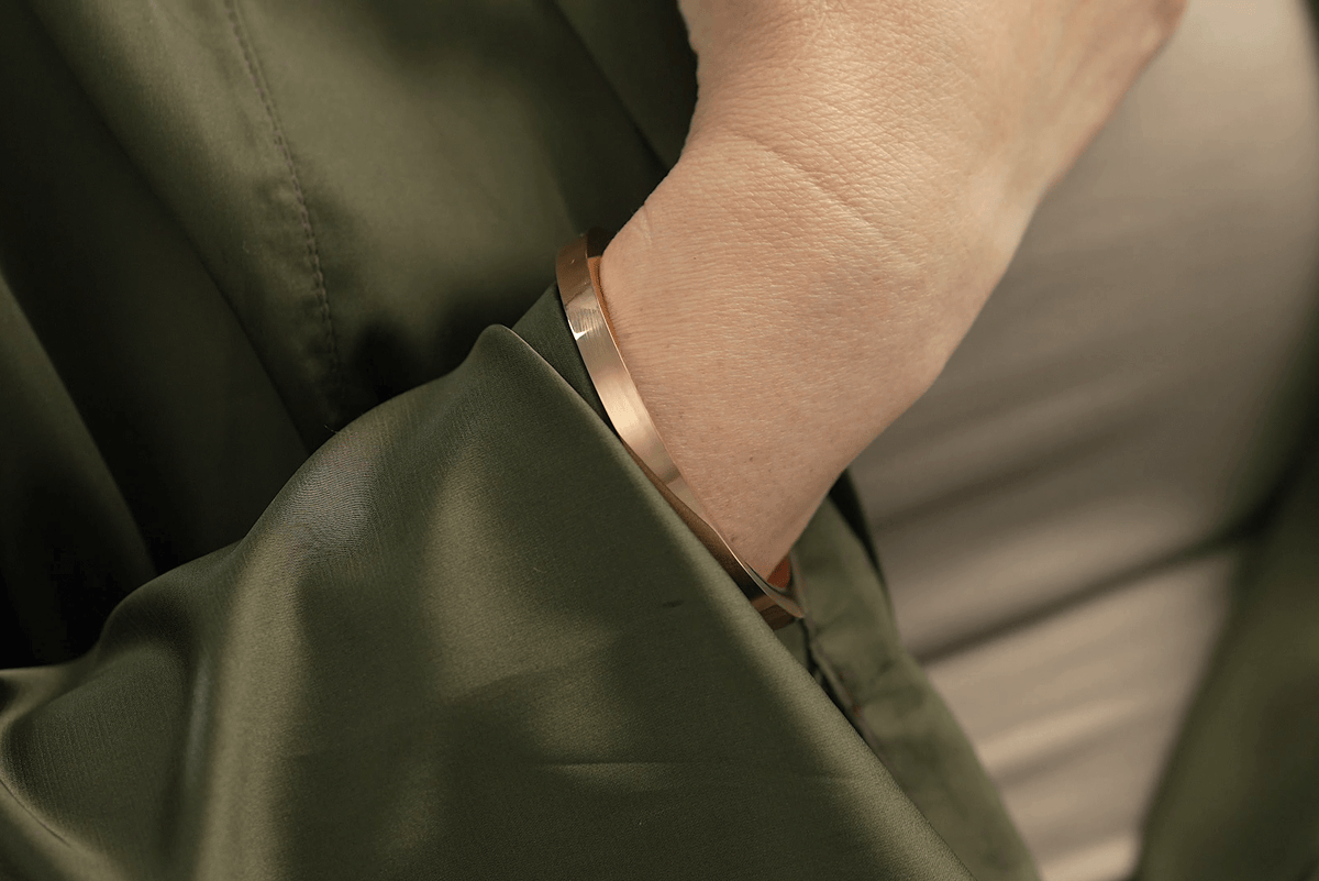 Einäscherungsarmband – Eleganz | Edelstahl | Gedenkschmuck