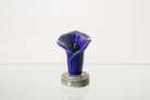 Calla-Lilien-Andenkenurne - Blaue Nacht | Keramik