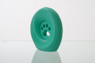 Einascherungsurnefur Asche Erinnerungsurnemit Pfotenabdruck Hundeurne Katzenurne Tiererinnerung Farbe Mint 