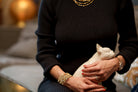 Französische Bulldogge Urne – Transparent | Keramikurne für Haustiere