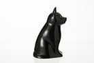 Hundeurne "Wauzi" - Schwarz | Keramik Tierurne für Hund