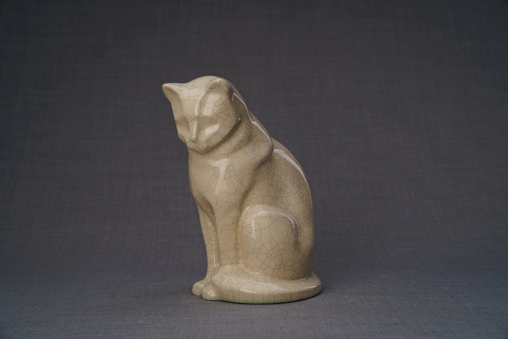 Haustierurne für Katze - Craquelure | Keramik Tierurne