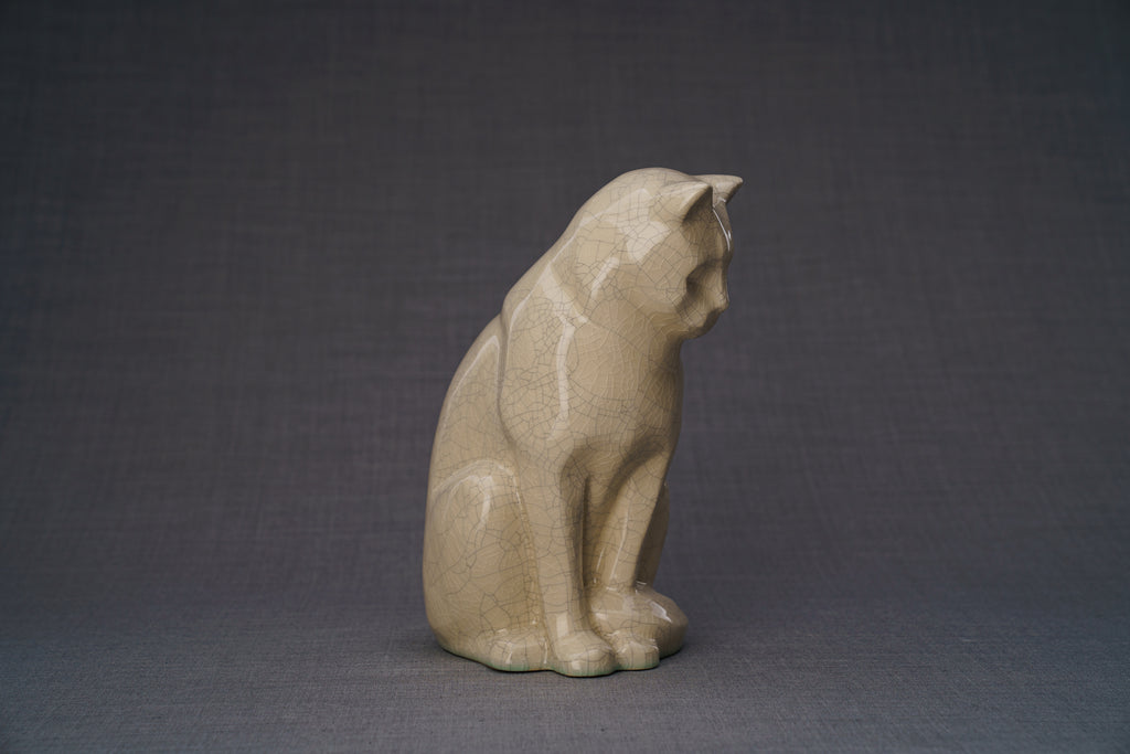 Haustierurne für Katze - Craquelure | Keramik Tierurne