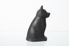 Hundeurne "Wauzi" - Mattgrau | Keramik Tierurne für Hund