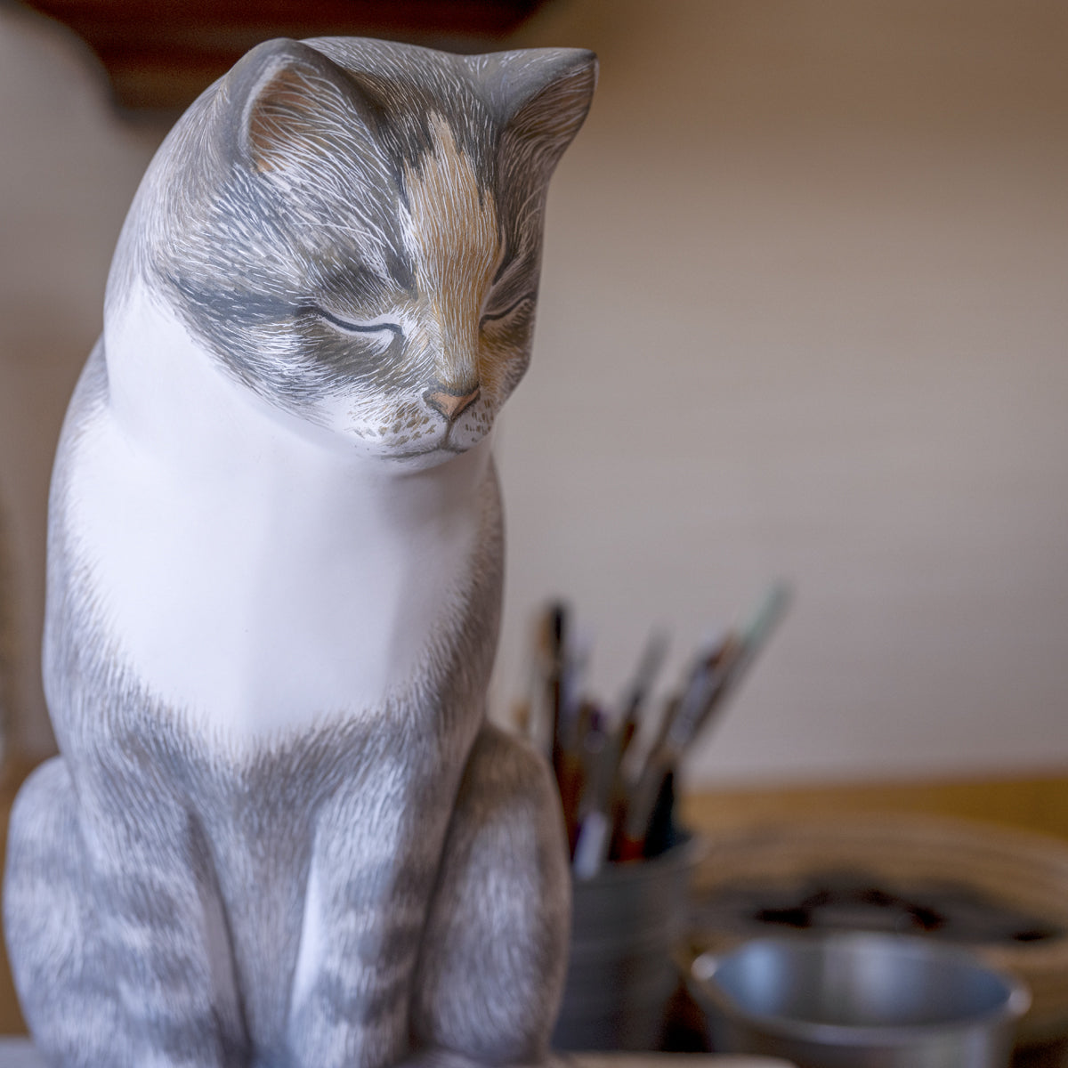 Personalisierte Tierurne mit Foto