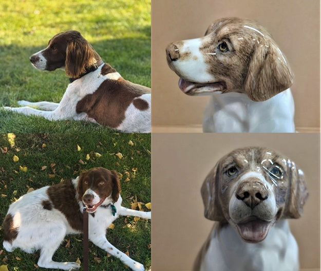 Personalisierte Tierurne mit Foto