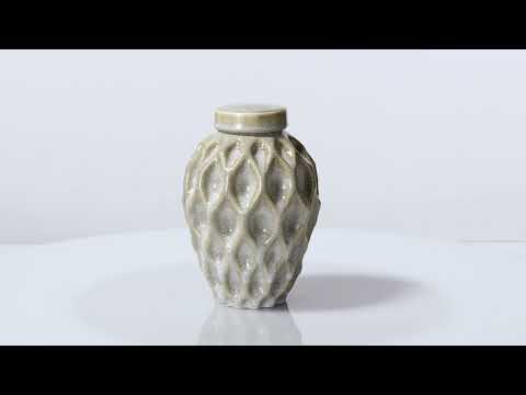 Kleine Tierurne für Asche - 3D-gedruckte Keramikurne