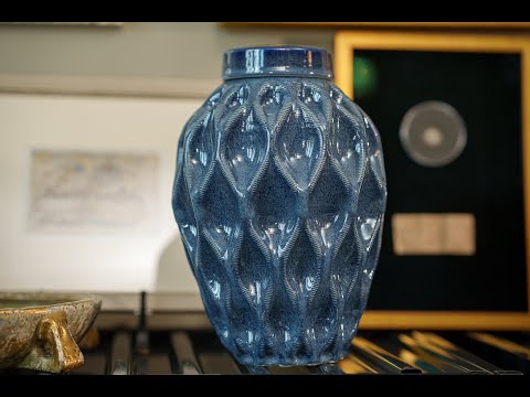 Kleine Tierurne für Asche -  3D-gedruckte Keramikurne