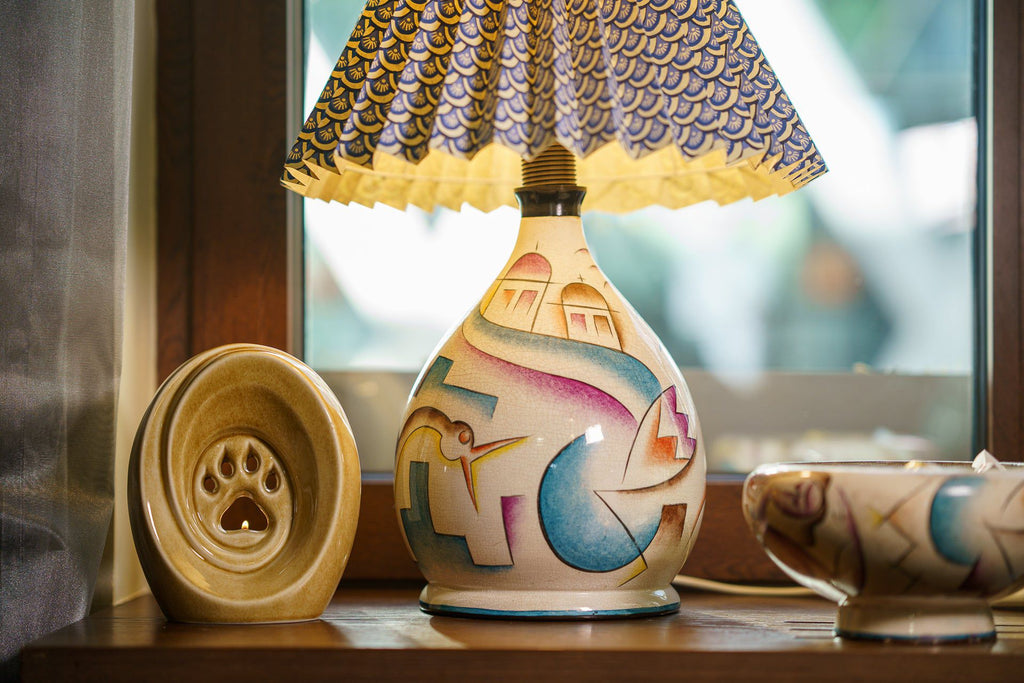 Pfote mit Teelicht - Haustier Urne für Asche - Weiß | Keramik | Handgemacht